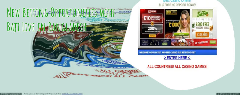 Baji bet first deposit bonus